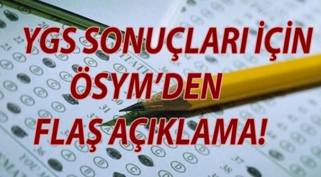 MERAKLA BEKLENİYORDU, ÖSYM'DEN FLAŞ AÇIKLAMA GELDİ! YGS SONUÇLARI.. galerisi resim 2