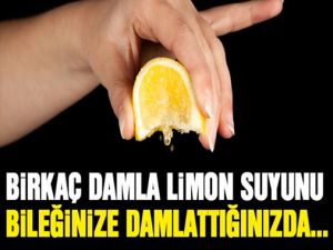 LİMONUN MUCİZEVİ FAYDASI...