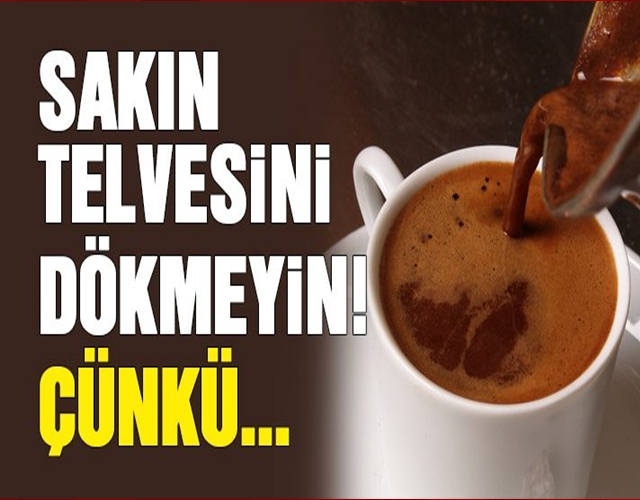 KAHVE TELVESİNİN MUCİZEVİ FAYDASI! galerisi resim 1