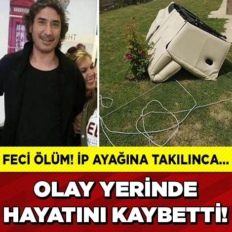 FECİ ÖLÜM! İP AYAĞINA DOLANINCA... galerisi resim 1