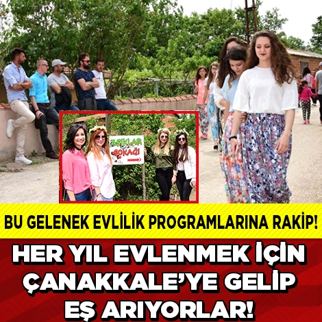 BURADA BEKAR KIZLAR VE ERKEKLER HER YIL KENDİNE EŞ ARIYOR! galerisi resim 1