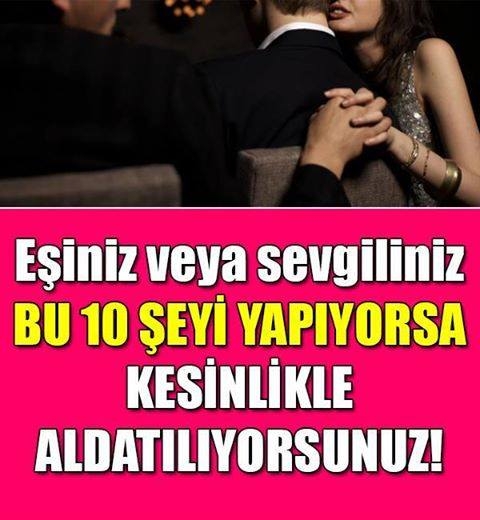 Eşiniz veya sevgiliniz bu 10 şeyden birini yapıyorsa dikkat galerisi resim 1