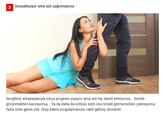 Eşiniz veya sevgiliniz bu 10 şeyden birini yapıyorsa dikkat galerisi resim 4