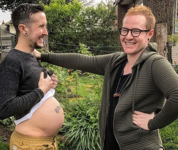 Hamile baba artık gün sayıyor galerisi resim 3