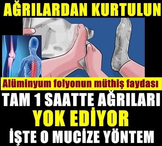 Aleminyum Folyonun Öyle Bir Faydası Var ki galerisi resim 1