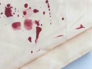 Bekâreti için rapor aldı: Kanlı çarşaf davası