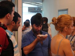 Atatürk Havalimanı'nda ortalığı karıştıran olay!