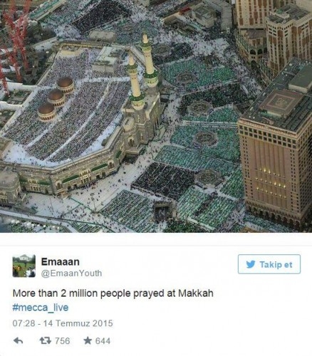 Kabe'den Canlı Yayın Yaptı,Kafirler Bile Hayran Kaldı galerisi resim 2