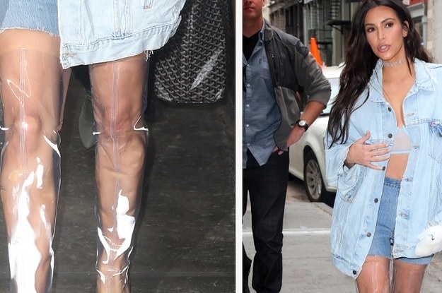 Kim Kardashian plastik elbisesiyle şaşkına çevirdi galerisi resim 2