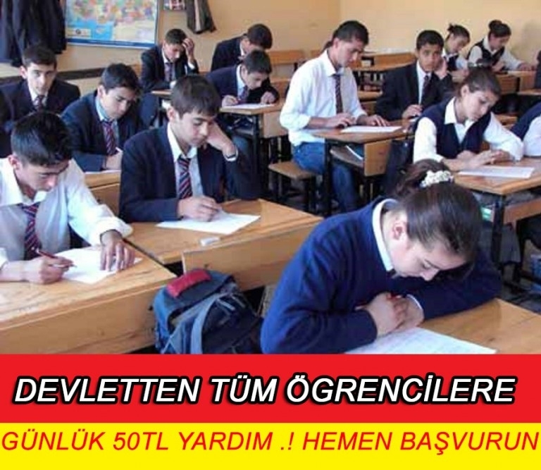Müjde!! Devletten Öğrencilere Günlük 50 TL..İşte Başvuru Şartları.. galerisi resim 1
