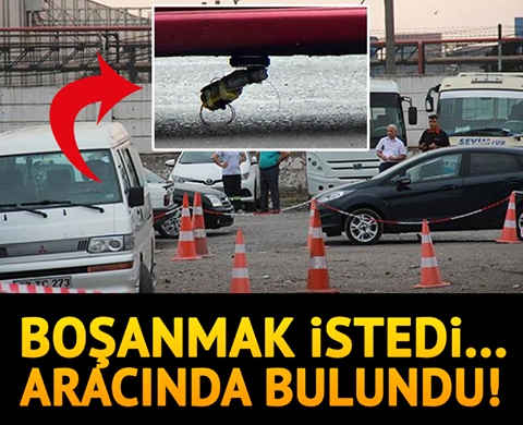 Eşinden boşanmak istedi... Aracında bunu buldu galerisi resim 1