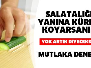 SALATALIĞIN YANINA KÜRDAN KOYARSANIZ... YOK ARTIK DİYECEKSİNİZ! MUTLAKA 