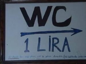 Otopark tuvaletinde çirkin olay!