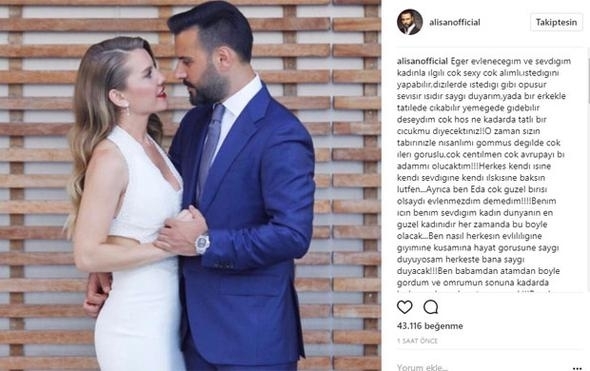 Alişan: Eda terliğimi ayağıma getirecek galerisi resim 12