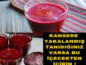 BU MÜCİZE İÇECEK KANSER HÜCRELERİNİ ÖLDÜRÜYOR!