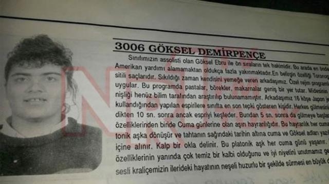 Göksel'in Lise Fotoğrafı Resmen Hayrete Düşürdü! galerisi resim 3