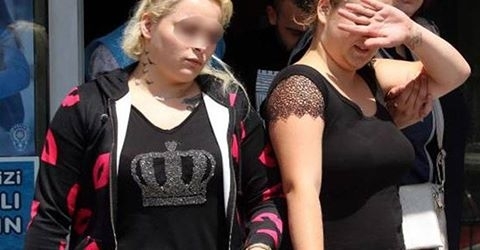 Samsun'da 2'si kız 3 gasp şüphelisi adliyeye sevk edildi galerisi resim 1