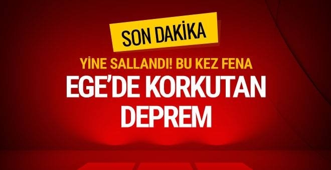 EGE'DE 5.0 ŞİDDETİNDE KORKUTAN DEPREM!Kaynak: EGE'DE 5.0 ŞİDDE galerisi resim 1