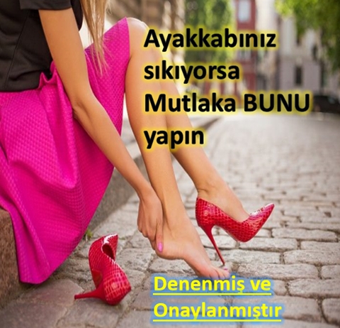 Sıkan ayakkabı nasıl açılır? galerisi resim 1