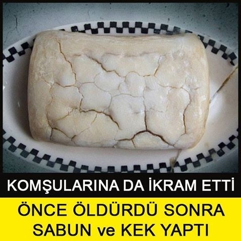 KURBANLARINDAN SABUN VE KEK YAPTI. NEDENİ İSE ÇOK ŞAŞIRTICI galerisi resim 1