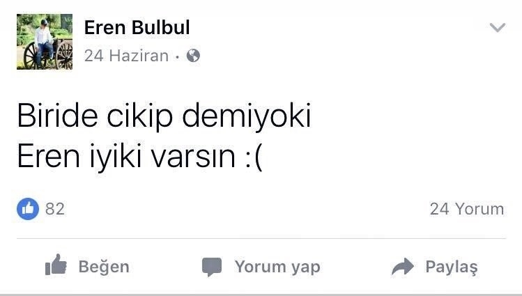15 yaşında şehit olan Eren Bülbül'ün Ömer Halisdemir paylaşımına ba galerisi resim 2