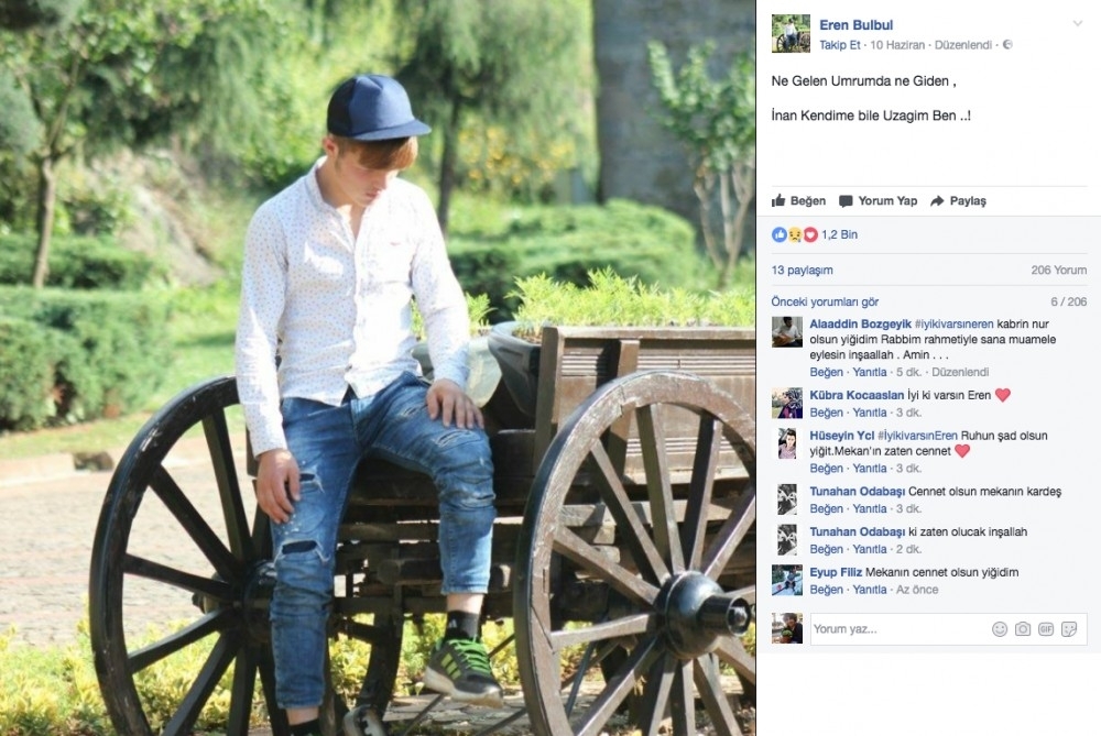 15 yaşında şehit olan Eren Bülbül'ün Ömer Halisdemir paylaşımına ba galerisi resim 4