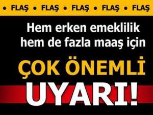 ÇOK ÖNEMLİ UYARI GELDİ!