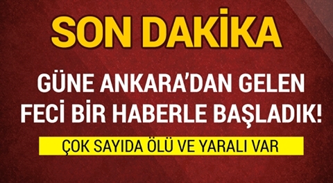 Güne Ankara'dan gelen feci bir haberle başladık! galerisi resim 1