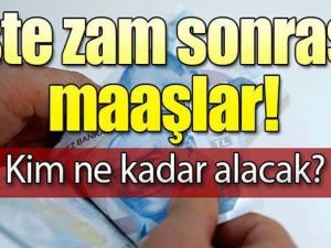 MAAŞLARA ZAM GELDİ YENİ EMEKLİ MAAŞI NE KADAR OLDU?