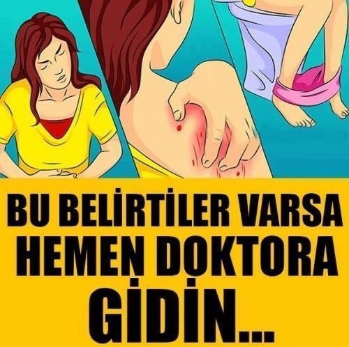 KENDİNİZİ TEST EDİN ! VE BU BELİRTİLERİ ÖNEMSEYİN galerisi resim 1