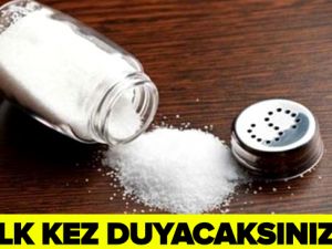 LAVABONUN YANINA TUZLU SU KOYUNCA... İNANAMAYACAKSINIZ!