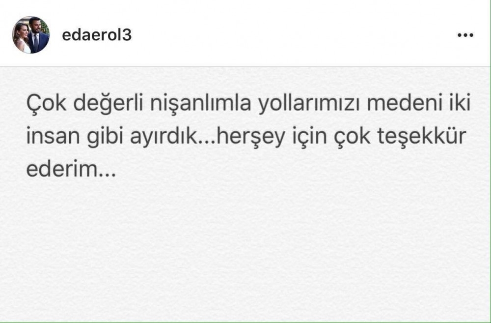 Eda Erol ile Alişan ayrıldı mı Instagram hesabını kilitledi galerisi resim 4