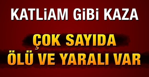 SON DAKİKA KATLİAM GİBİ KAZA! MİNİBÜS DEVRİLDİ KÖTÜ HABER GELDİ! galerisi resim 1