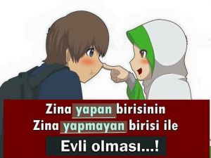 Zina yapan birinin, yapmayan biri ile evli olması...İşte bilinmeyen gerç