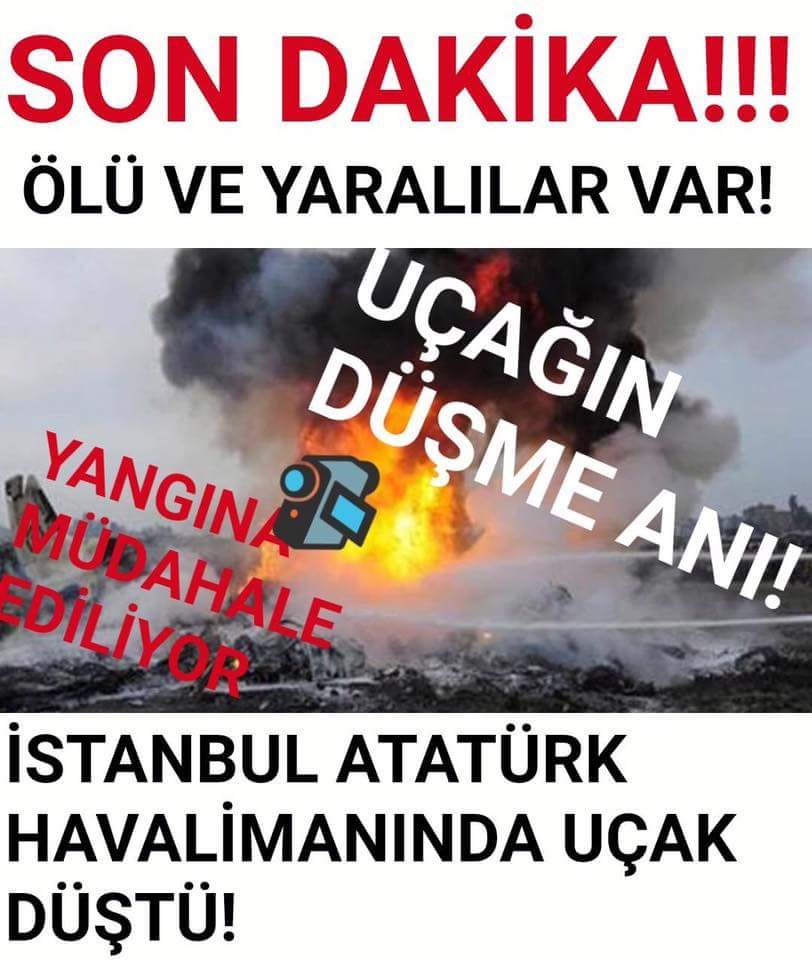 Son dakika... Atatürk Havalimanı'nda uçak düştü galerisi resim 5