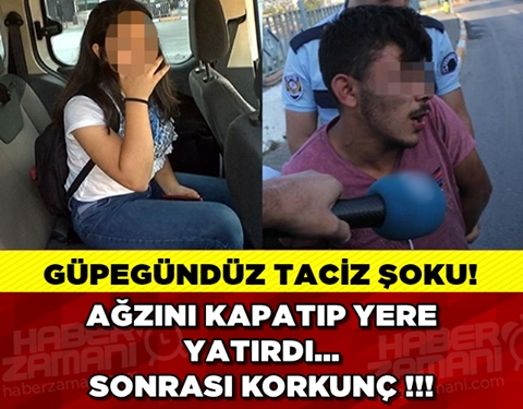 İstanbul'da genç kıza güpegündüz taciz şoku galerisi resim 1