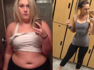 Bir adamdan hoşlandı 39 kilo verdi