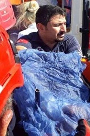 Kocaeli'de öğrencinin başına çanta asma kancası saplandı galerisi resim 5