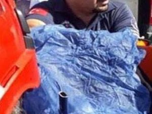 Kocaeli'de öğrencinin başına çanta asma kancası saplandı