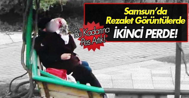 REZALET GÖRÜNTÜLER GÜPE GÜNDÜZ PARKIN TAM ORTASINDA... galerisi resim 3