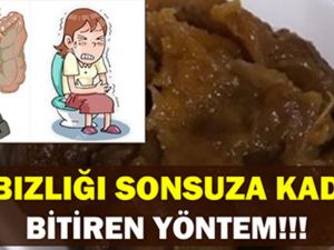 Kabızlığı sonsuza kadar bitiren yöntem 1 tatlı kaşığı ile! 9 kiloluk atı