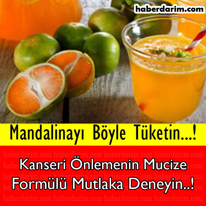 MANDALİNAYI BÖYLE TÜKETİN KANSERİ ÖNLEYİN galerisi resim 1