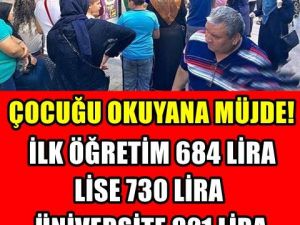 Çocuğu Okuyana Müjde..