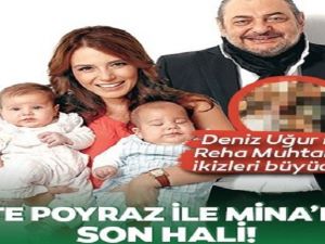 Reha Muhtar ile Deniz Uğur’un ikizleri büyüdü…