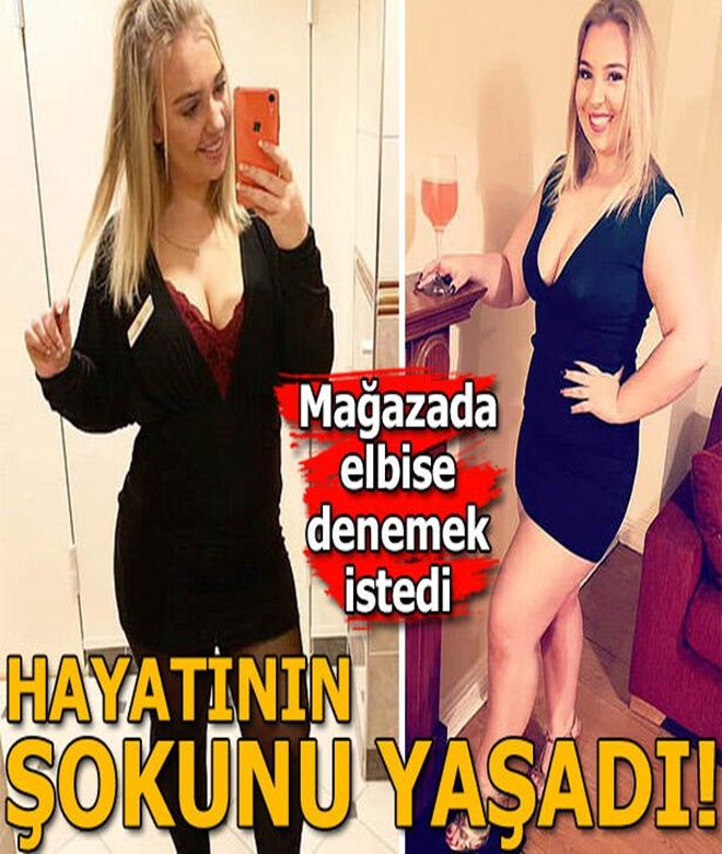Mağazada elbise denemek istedi, hayatının şokunu yaşadı! galerisi resim 1