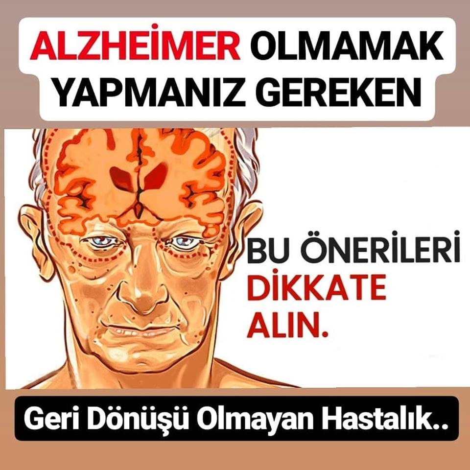Alzheimer’ı Önlemek İçin Tavsiye ve Yapılması Gerekenler galerisi resim 1