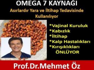 Doğadaki tek Omega 7 kaynağı! Asırlardır yara ve iltihapların tedavisind
