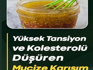 Yüksek Tansiyona Ve Kollestorole Doğal Karışım