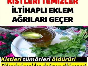 Kistleri tümörleri tedavi eder