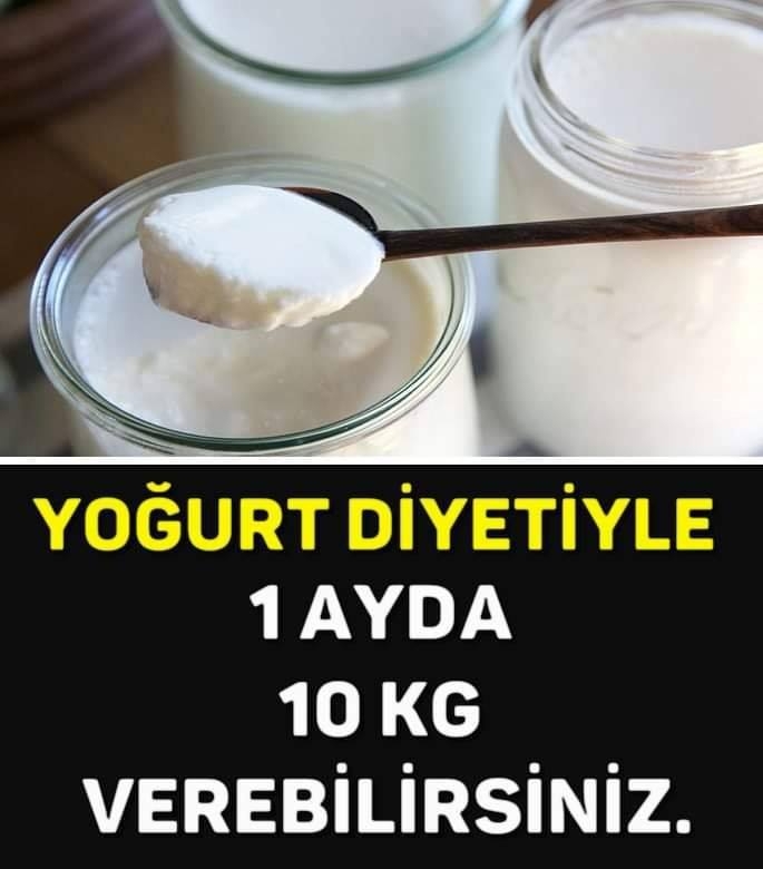 YOĞURT DİYETİYLE 1 AYDA 10 KG VEREBİLİRSİNİZ. galerisi resim 1